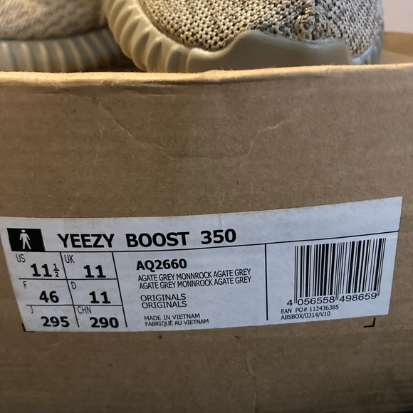 adidas gazelle silver green womens Yeezy Boost 350 Moonrock – SecondPlace main image 1